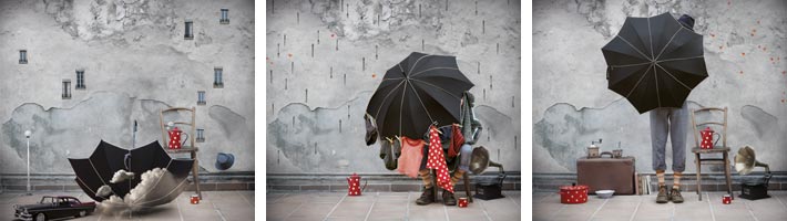 le parapluie de monsieur Roland